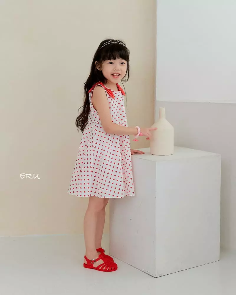 e.ru - Korean Children Fashion - #designkidswear - Heart One-piece - 3