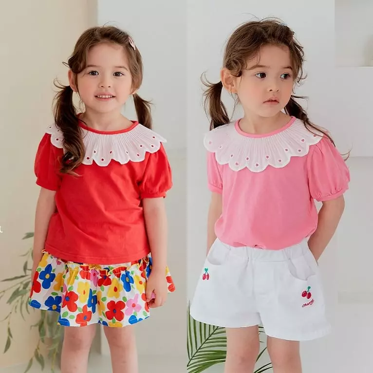 e.ru - Korean Children Fashion - #designkidswear - Scarlap Tee