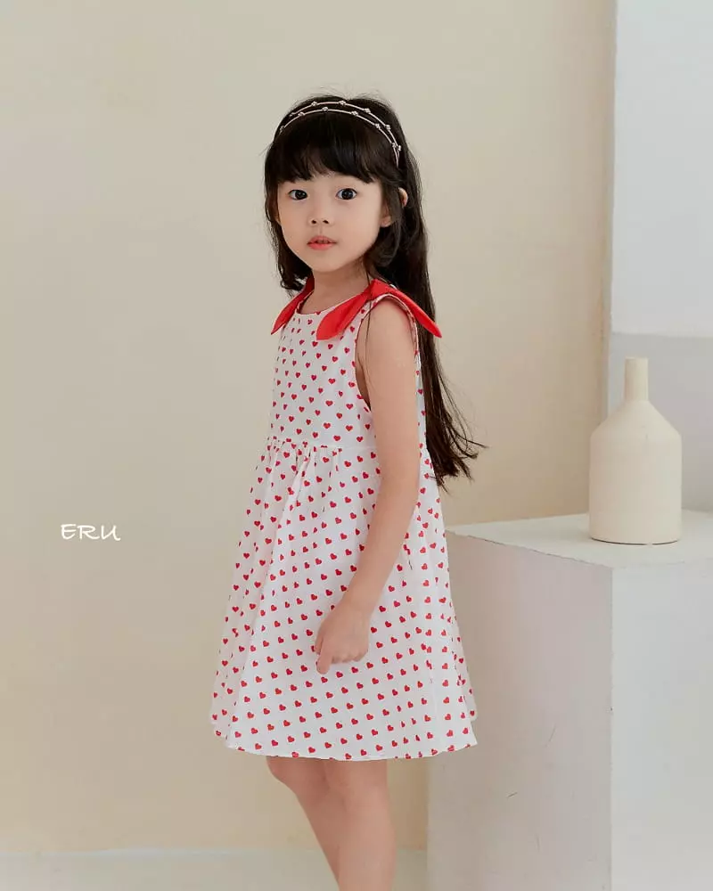 e.ru - Korean Children Fashion - #designkidswear - Heart One-piece - 4