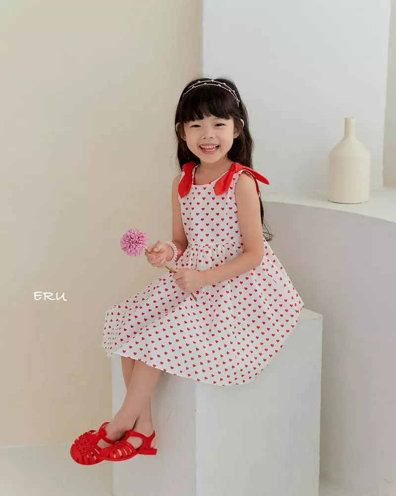 e.ru - Korean Children Fashion - #fashionkids - Heart One-piece - 5