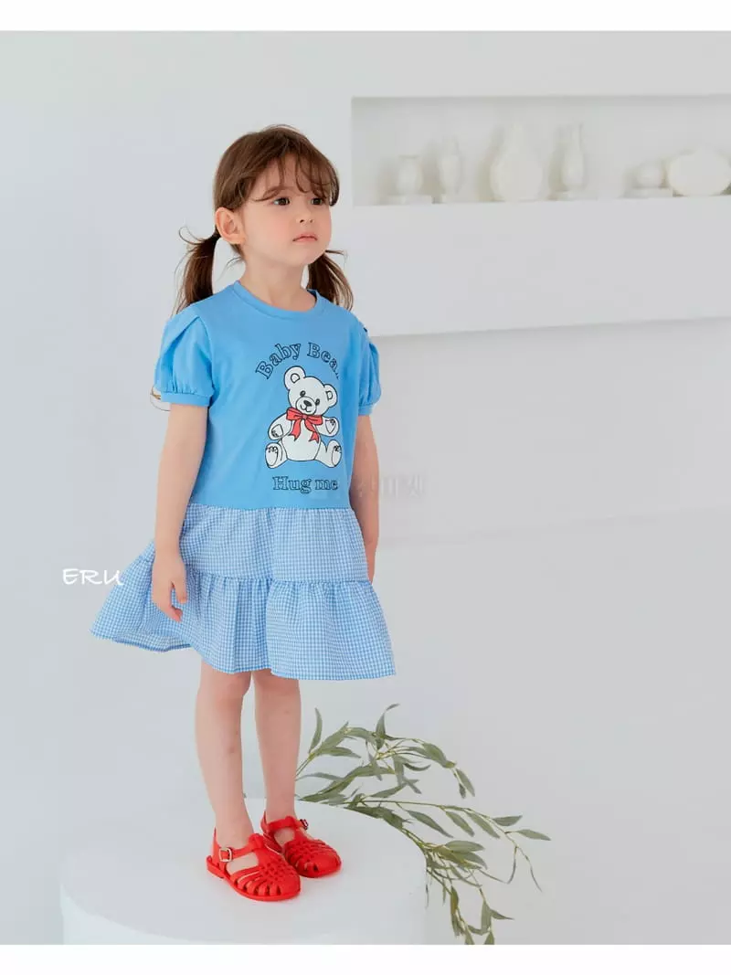 e.ru - Korean Children Fashion - #kidsshorts - Bear One-piece