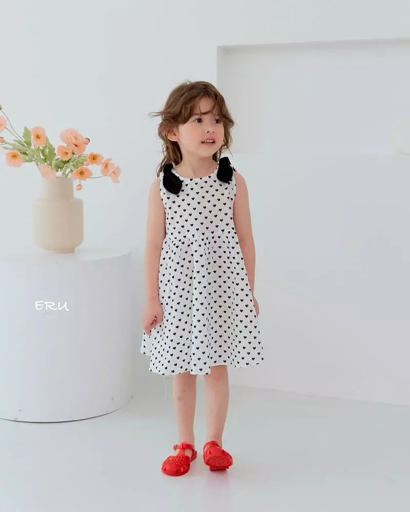e.ru - Korean Children Fashion - #kidzfashiontrend - Heart One-piece - 8