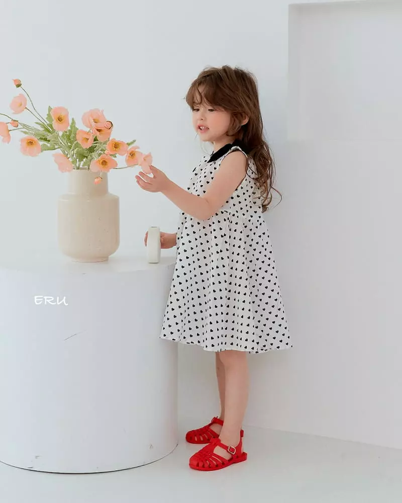 e.ru - Korean Children Fashion - #littlefashionista - Heart One-piece - 10