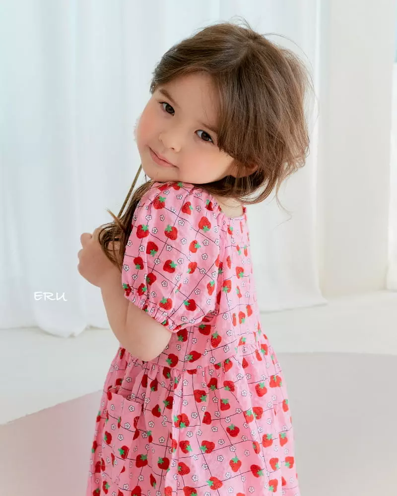 e.ru - Korean Children Fashion - #magicofchildhood - Berry One-piece - 2
