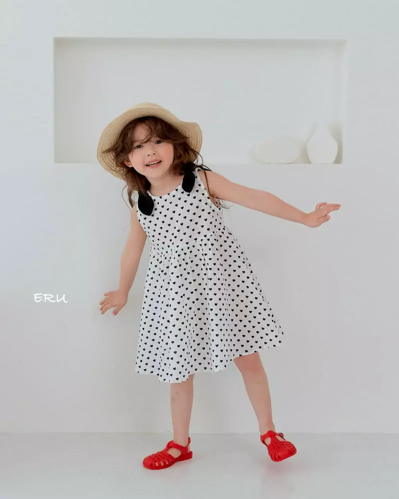 e.ru - Korean Children Fashion - #prettylittlegirls - Heart One-piece - 5