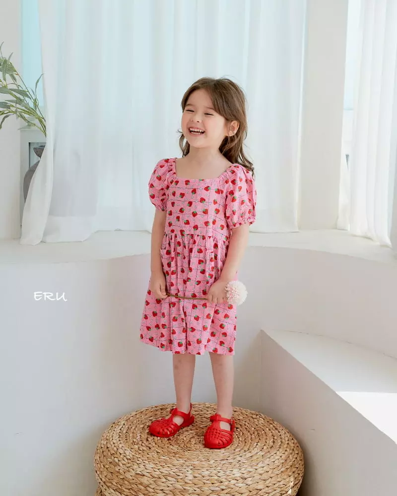 e.ru - Korean Children Fashion - #minifashionista - Berry One-piece - 4