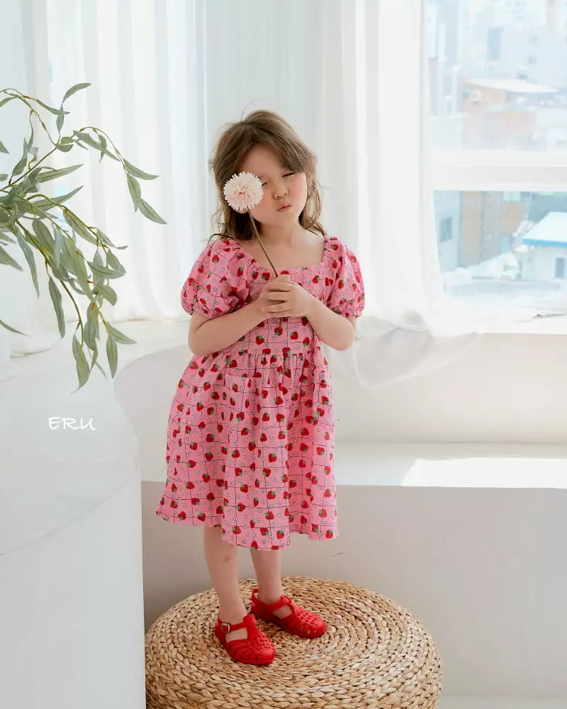e.ru - Korean Children Fashion - #todddlerfashion - Berry One-piece - 5