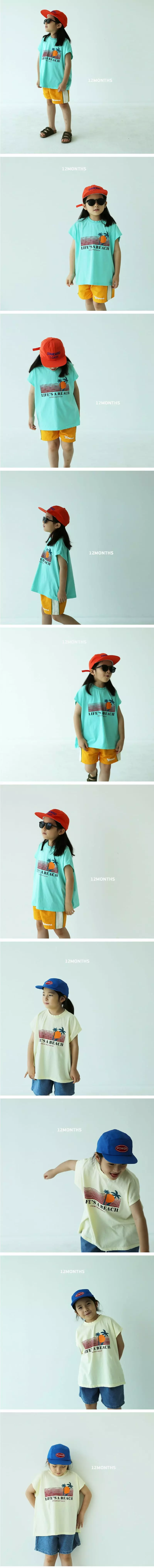 12 Month - Korean Children Fashion - #childofig - Palm Tee - 2