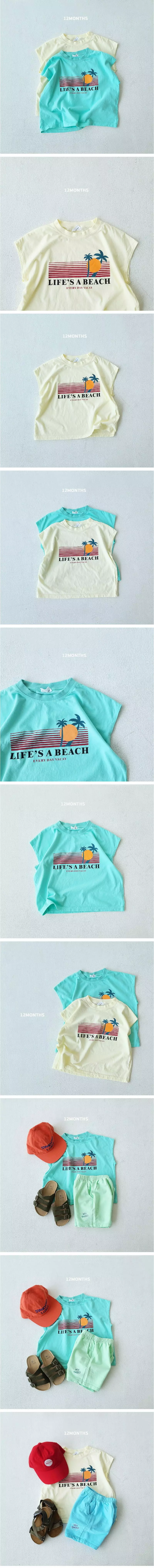 12 Month - Korean Children Fashion - #prettylittlegirls - Palm Tee
