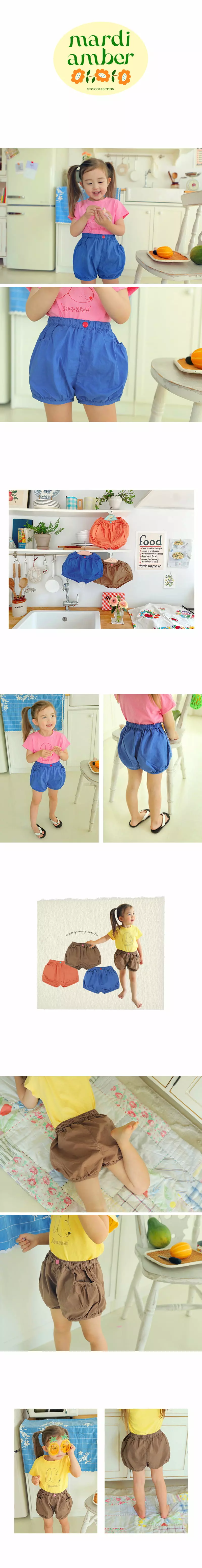 AMBER - Korean Children Fashion Brand - #designkidswear - Mong Mong Shorts - 2