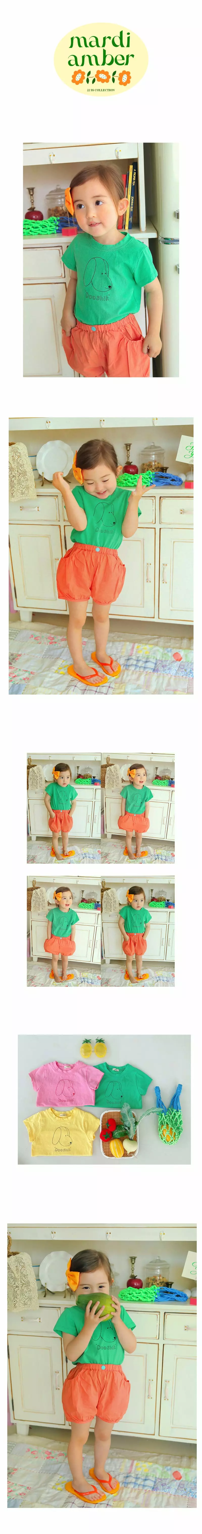 AMBER - Korean Children Fashion Brand - #discoveringself - Dusiki Tee - 2