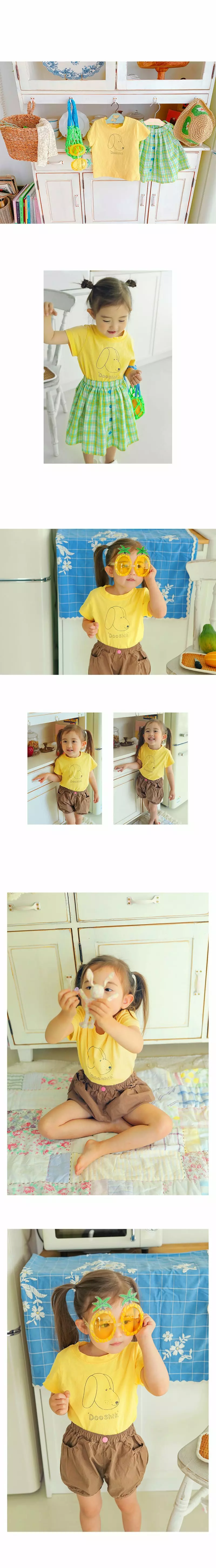 AMBER - Korean Children Fashion Brand - #kidsshorts - Dusiki Tee - 4