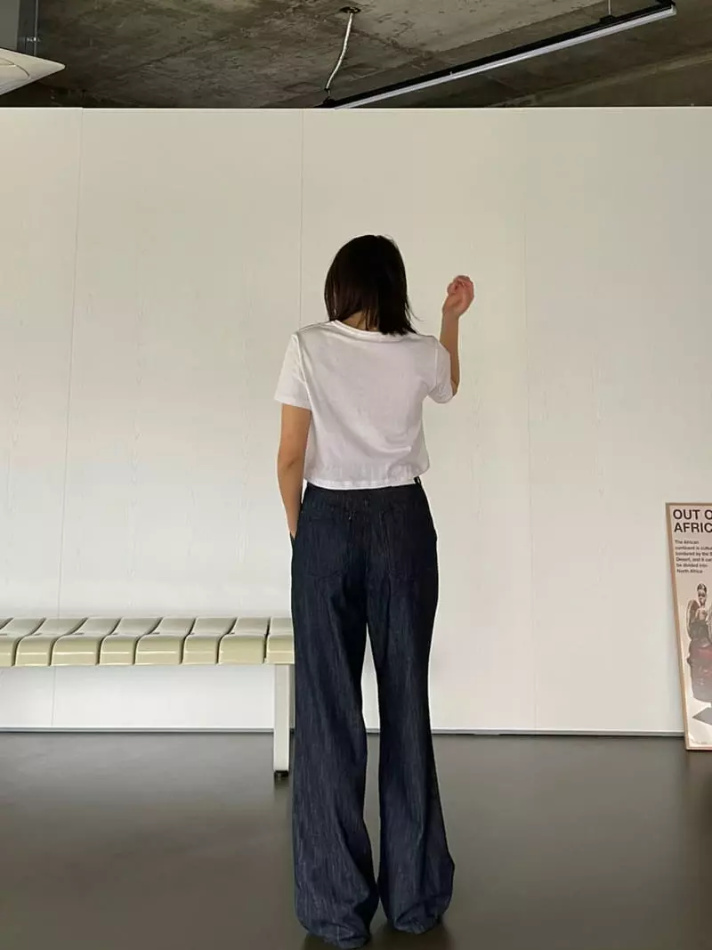 Acme - Korean Women Fashion - #womensfashion - Tug Wide Pants - 2