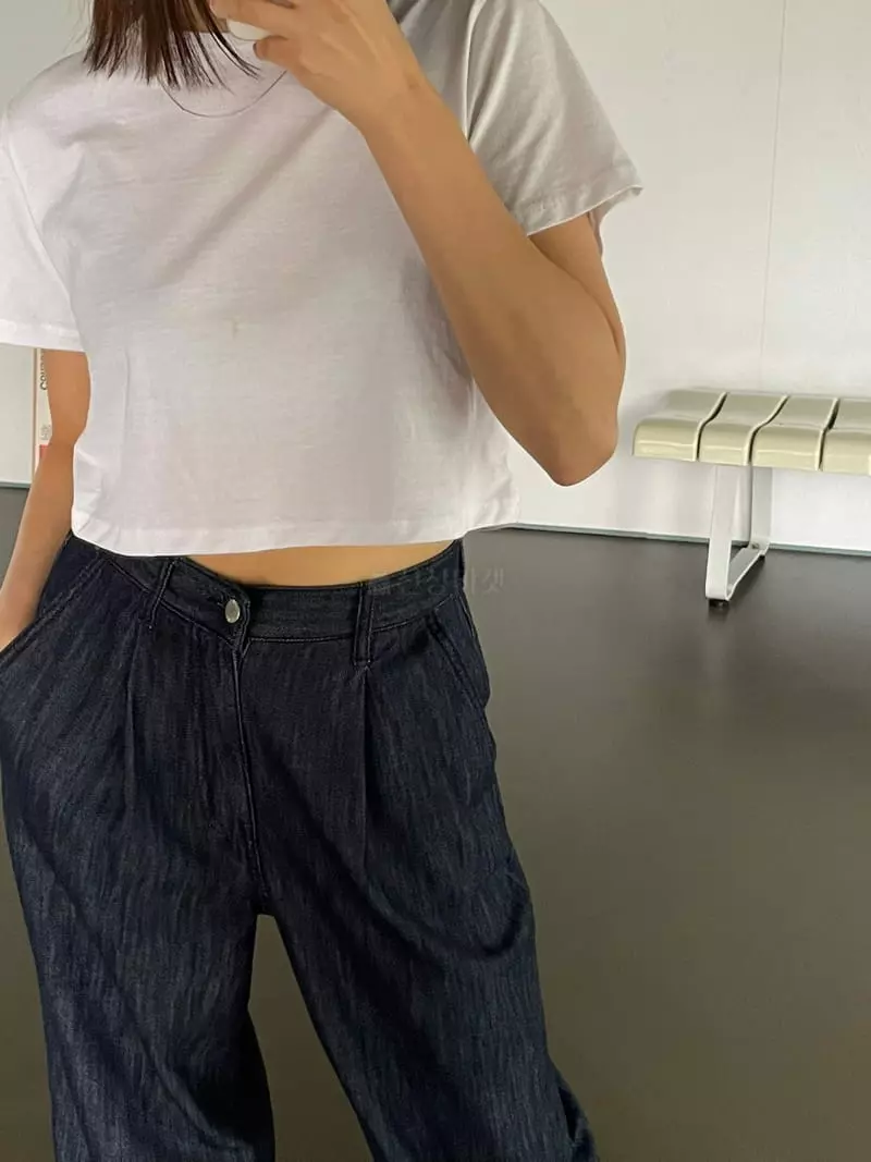 Acme - Korean Women Fashion - #momslook - Tug Wide Pants - 4