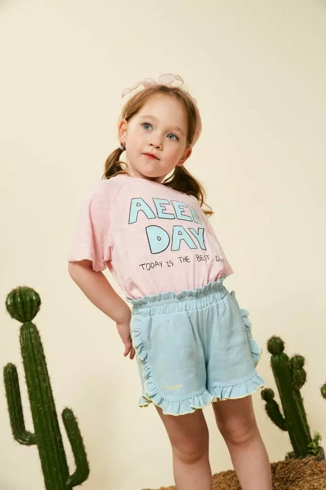 Aeeeday - Korean Children Fashion - #childofig - Frill Shorts - 7