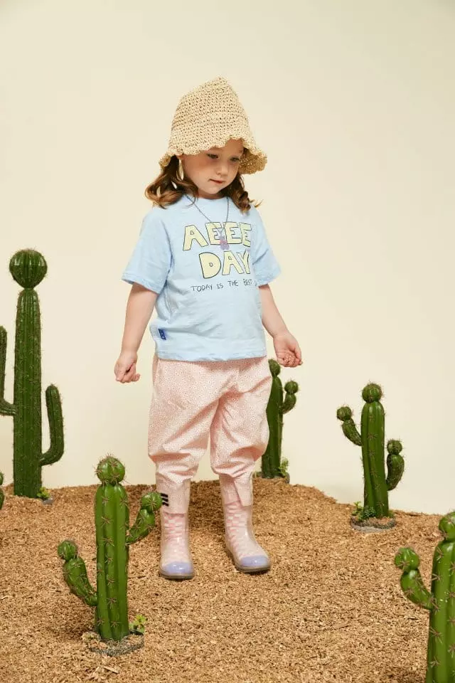 Aeeeday - Korean Children Fashion - #prettylittlegirls - Lettering Cool Tee - 4