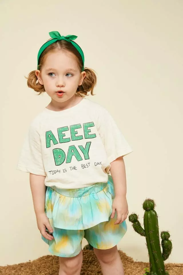 Aeeeday - Korean Children Fashion - #childrensboutique - Lettering Cool Tee - 6