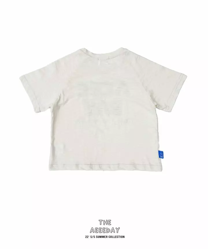 Aeeeday - Korean Children Fashion - #kidsshorts - Lettering Cool Tee - 10