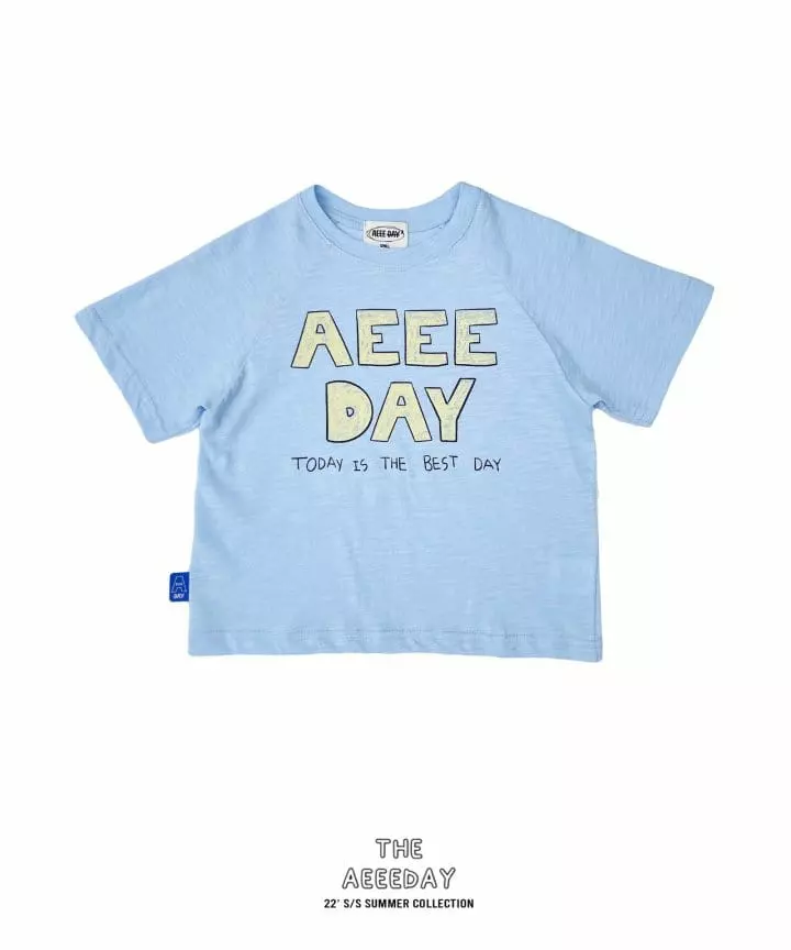 Aeeeday - Korean Children Fashion - #kidsstore - Lettering Cool Tee - 11