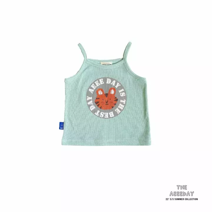 Aeeeday - Korean Children Fashion - #magicofchildhood - Tiger Stripes Sleeveless - 7