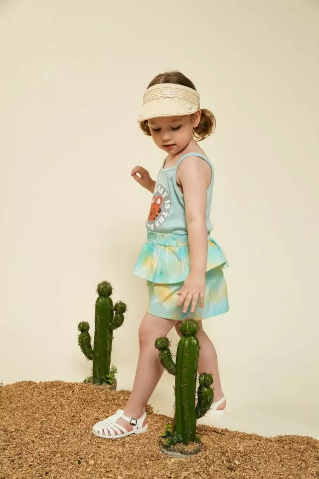 Aeeeday - Korean Children Fashion - #minifashionista - Gradation Skirt Shorts - 4