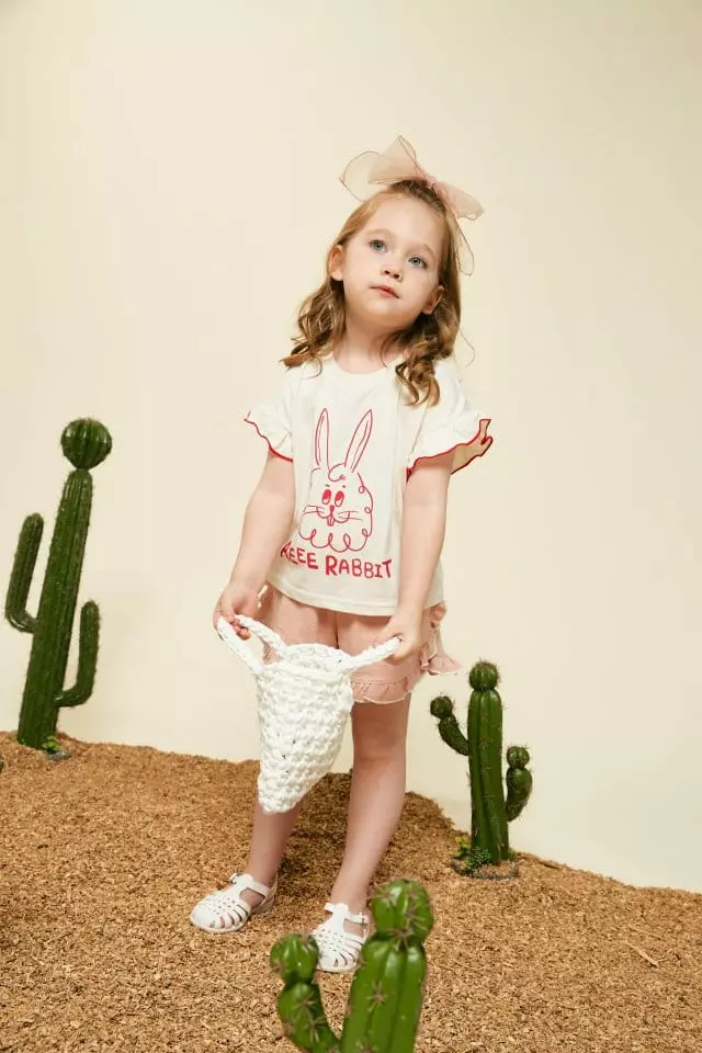 Aeeeday - Korean Children Fashion - #prettylittlegirls - Rabbit Tee - 2