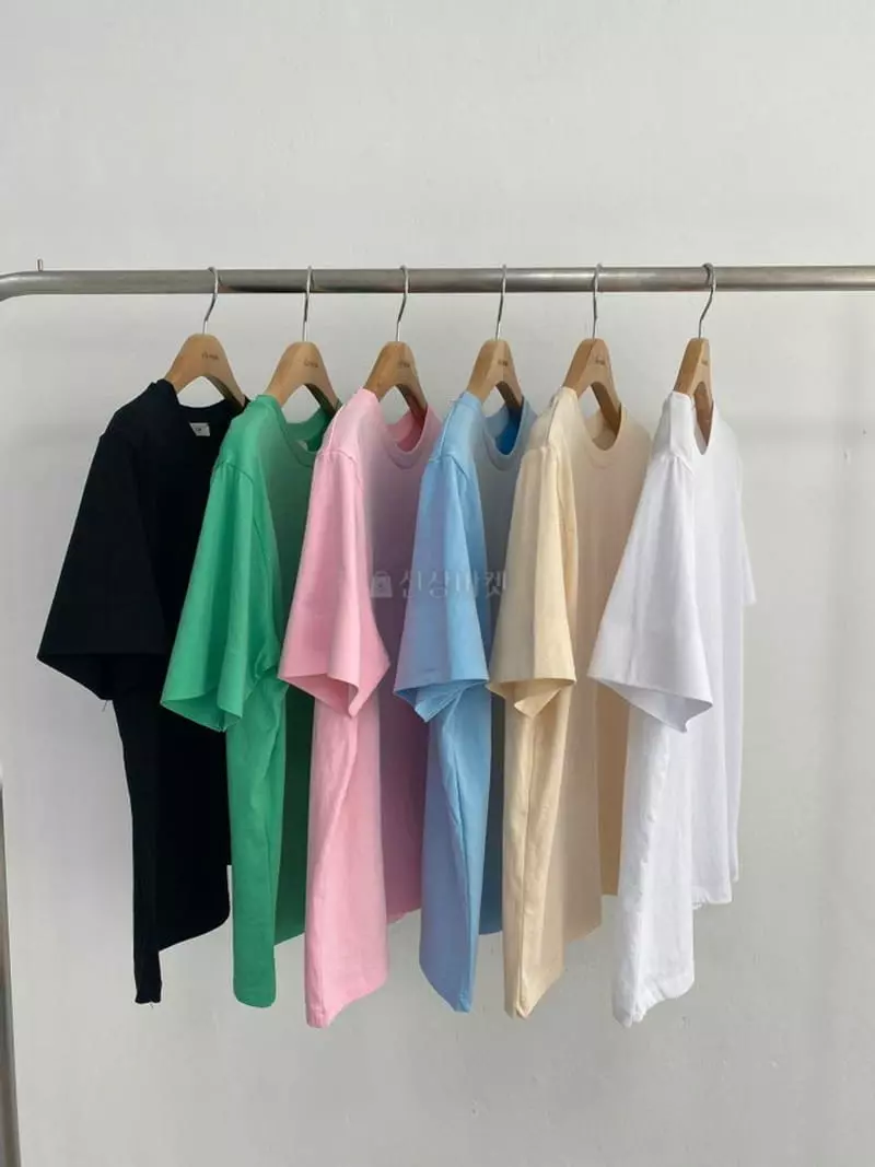 Alamode - Korean Women Fashion - #momslook - Clean Tee