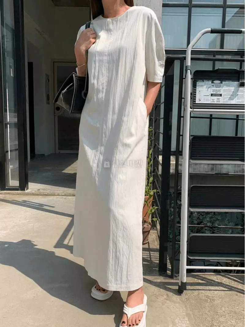 Alamode - Korean Women Fashion - #momslook - Martin One-piece - 2