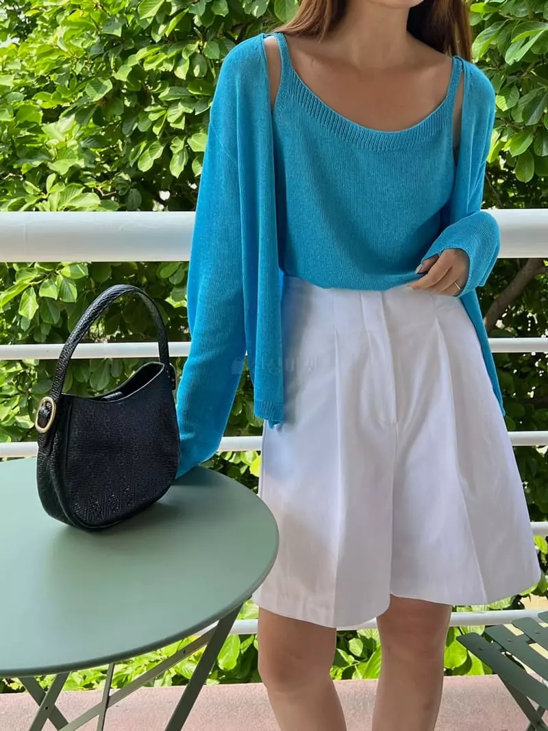 Alamode - Korean Women Fashion - #momslook - Cardigan Set - 3