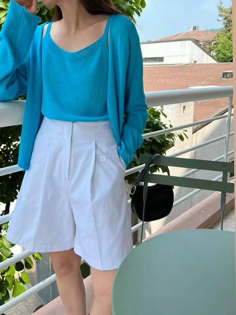 Alamode - Korean Women Fashion - #momslook - Nud Shorts