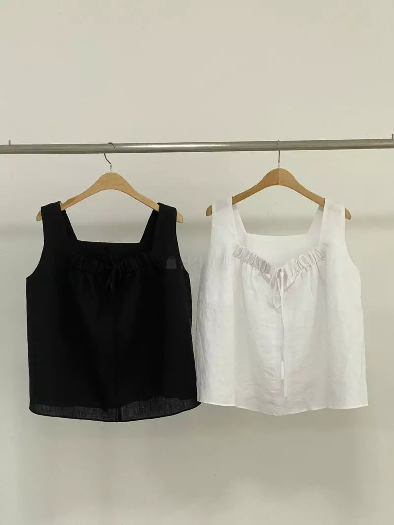 Alamode - Korean Women Fashion - #shopsmall - Banding Sleeveless - 3