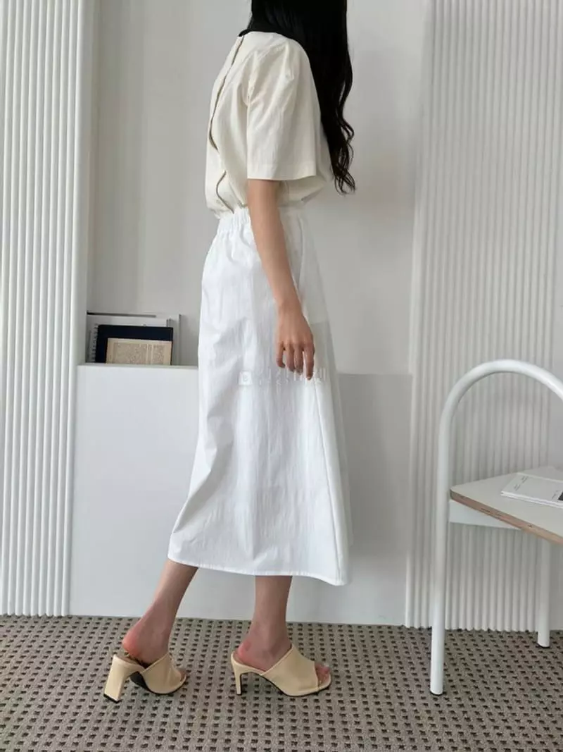 Alamode - Korean Women Fashion - #thatsdarling - Paper Skirt - 2
