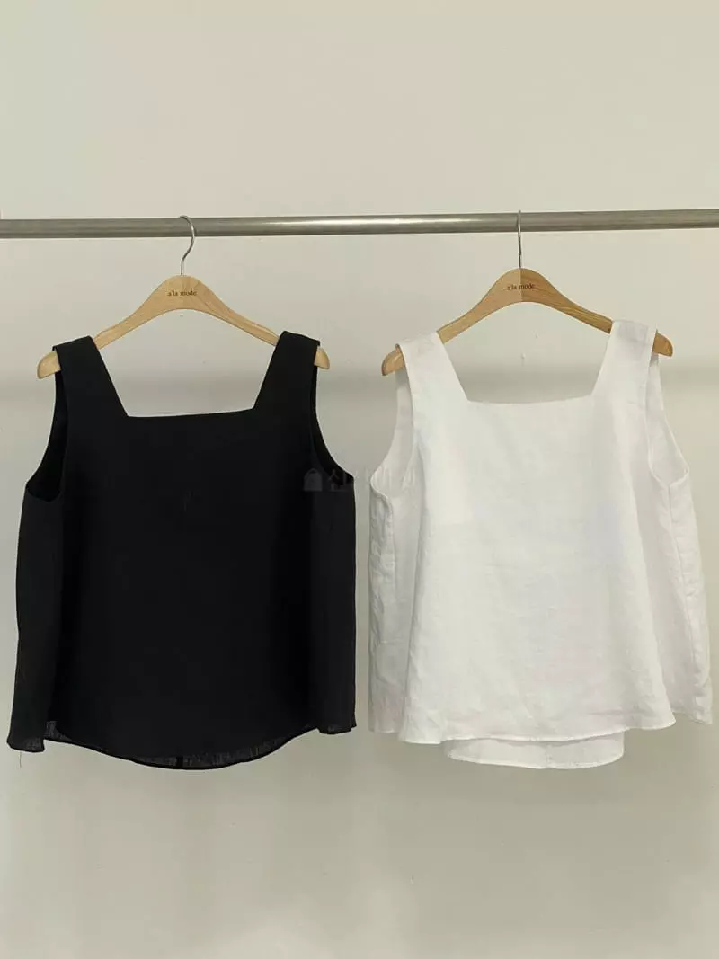 Alamode - Korean Women Fashion - #shopsmall - Banding Sleeveless - 4