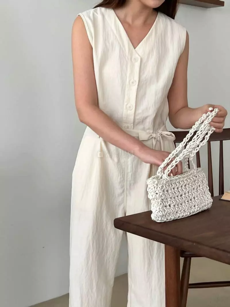 Alamode - Korean Women Fashion - #womensfashion - Salt Jumpsuit - 2