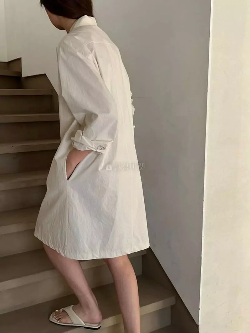 Alamode - Korean Women Fashion - #womensfashion - Shirt One-piece