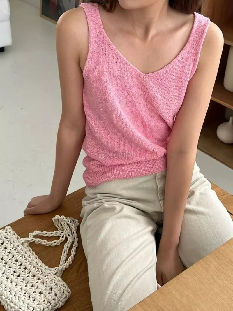 Alamode - Korean Women Fashion - #womensfashion - Bookle Sleeveless - 2