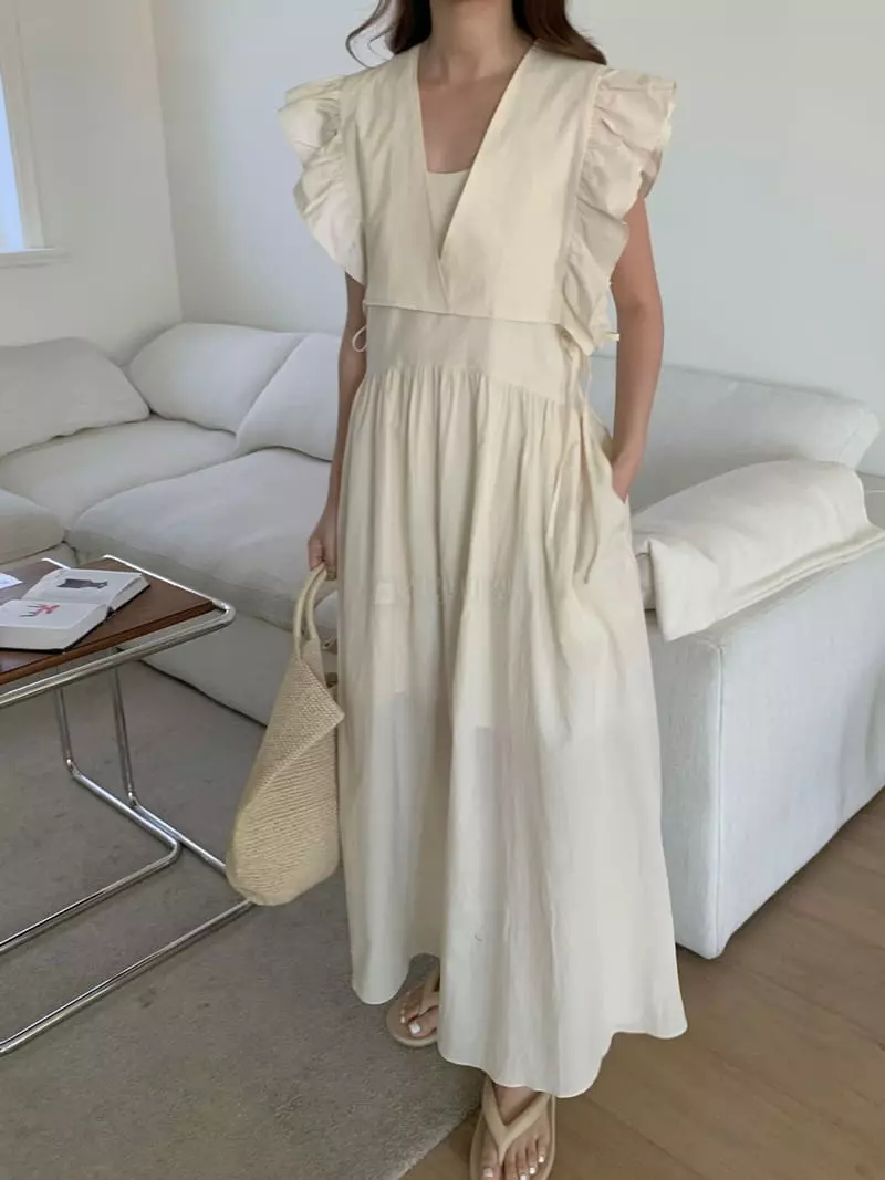 Almond Pepe - Korean Women Fashion - #momslook - Tail Set One-piece - 3