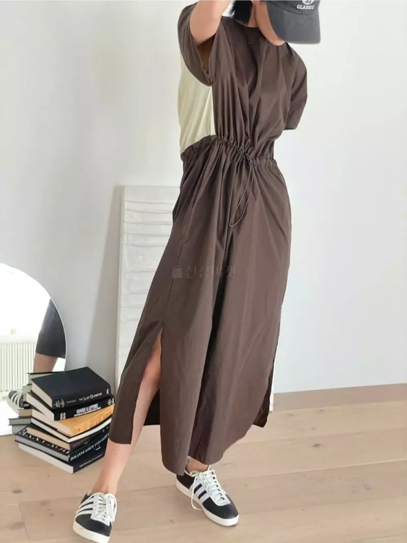 Almond Pepe - Korean Women Fashion - #momslook - Andy Color One-piece - 10