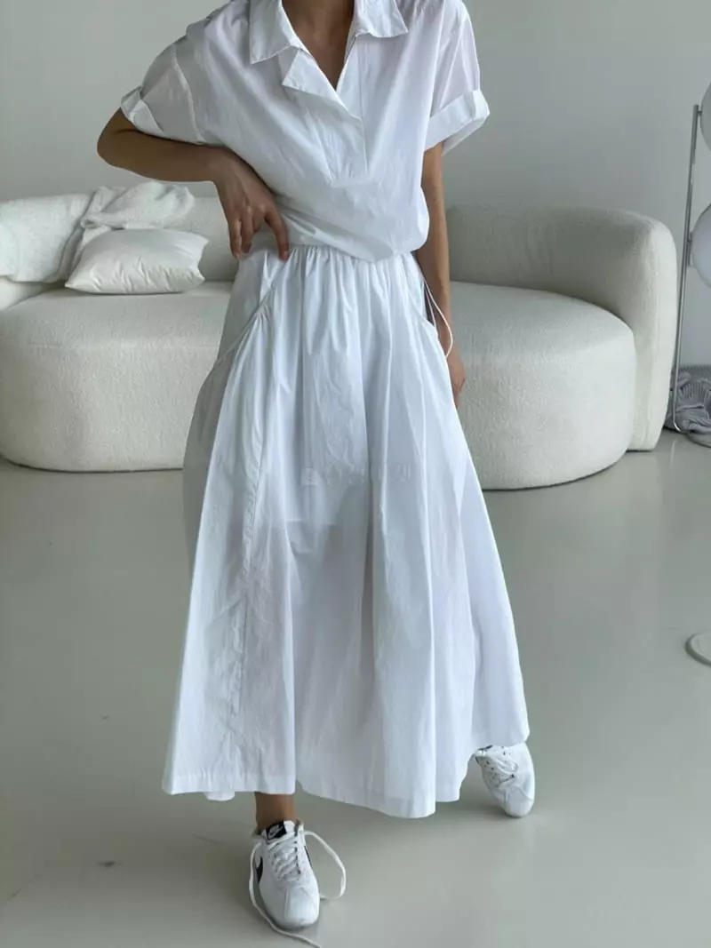 Almond Pepe - Korean Women Fashion - #momslook - Mone Paul Skirt