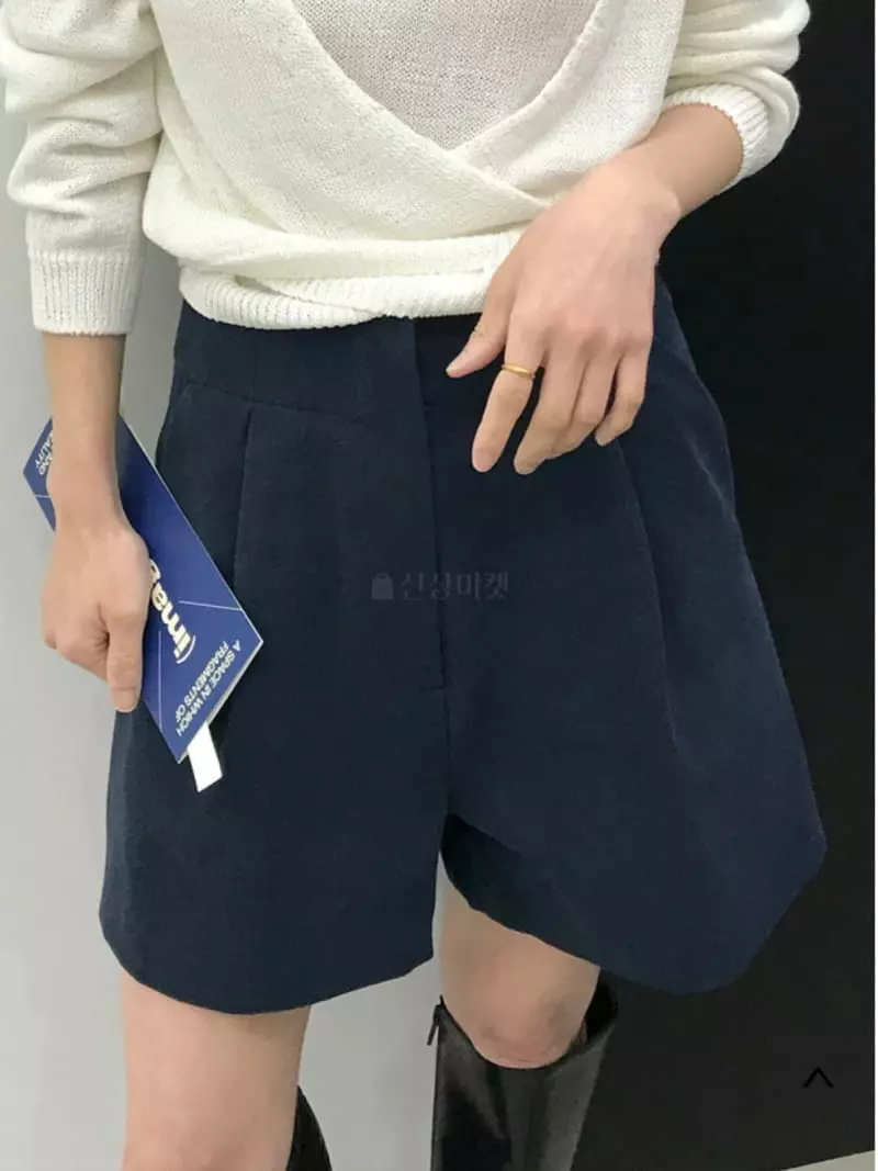 Almond Pepe - Korean Women Fashion - #momslook - Dear Cotton Shorts - 2
