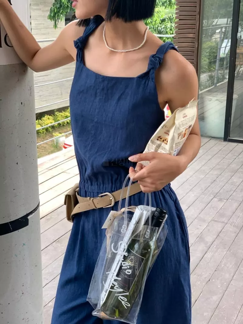 Almond Pepe - Korean Women Fashion - #momslook - Nine Linen Jumpsuit - 12