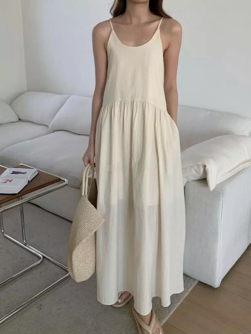 Almond Pepe - Korean Women Fashion - #romanticstyle - Tail Set One-piece - 9