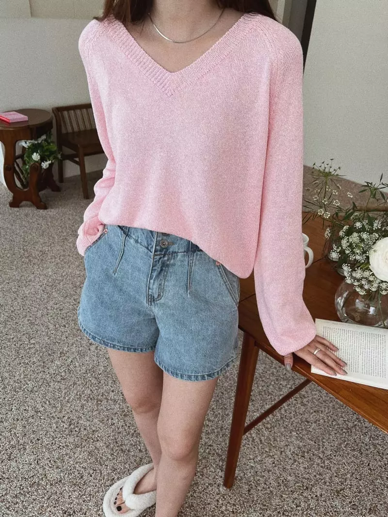 Almond Pepe - Korean Women Fashion - #shopsmall - Jety Denim Shorts - 6