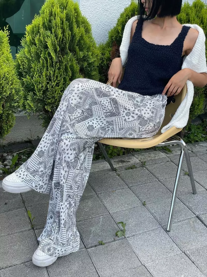 Almond Pepe - Korean Women Fashion - #shopsmall - Slub Knit Sleeveless