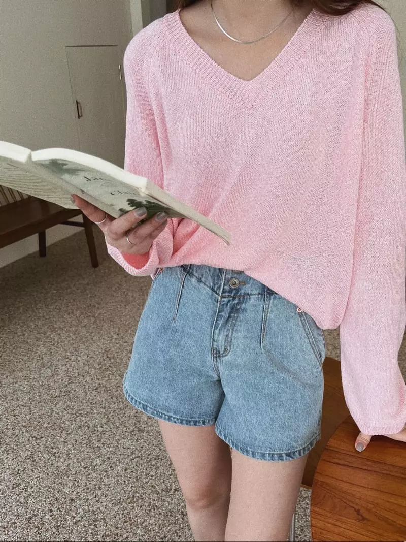 Almond Pepe - Korean Women Fashion - #thelittlethings - Jety Denim Shorts - 8
