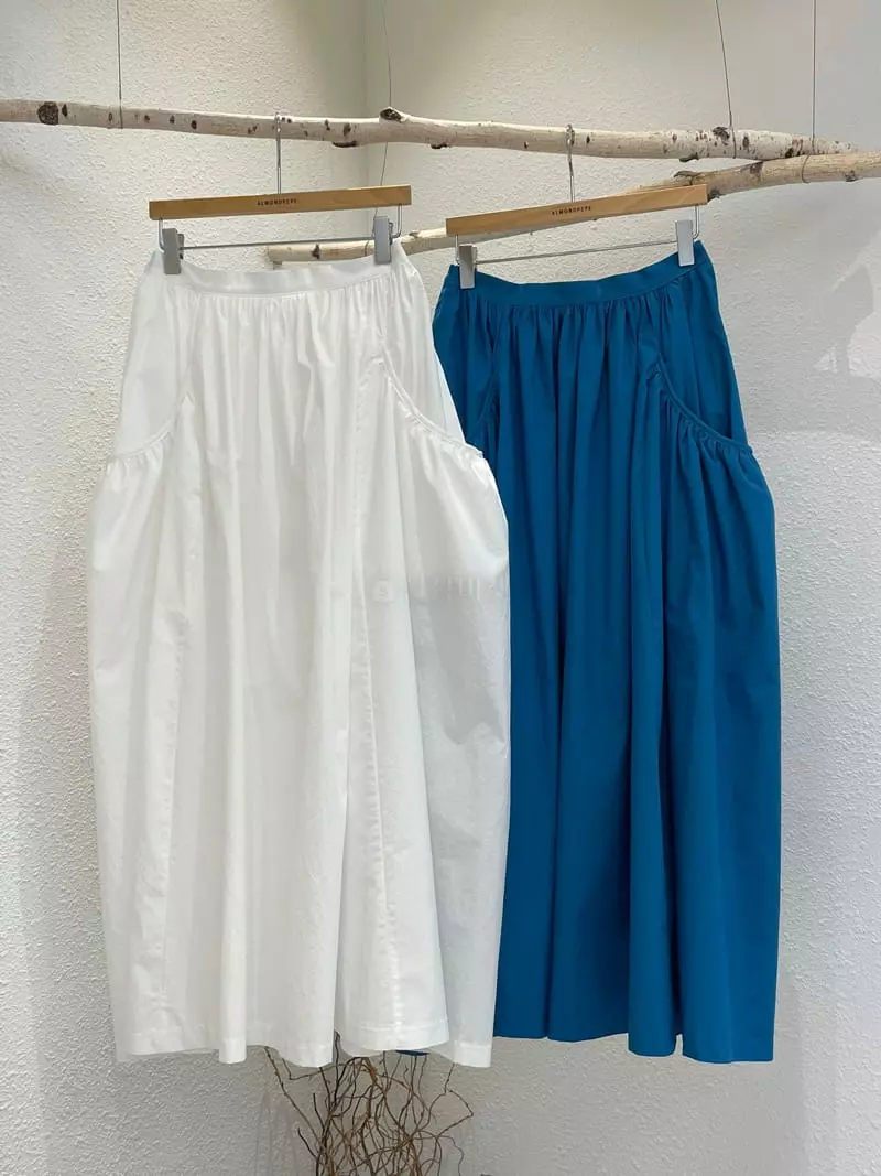 Almond Pepe - Korean Women Fashion - #momslook - Mone Paul Skirt - 4