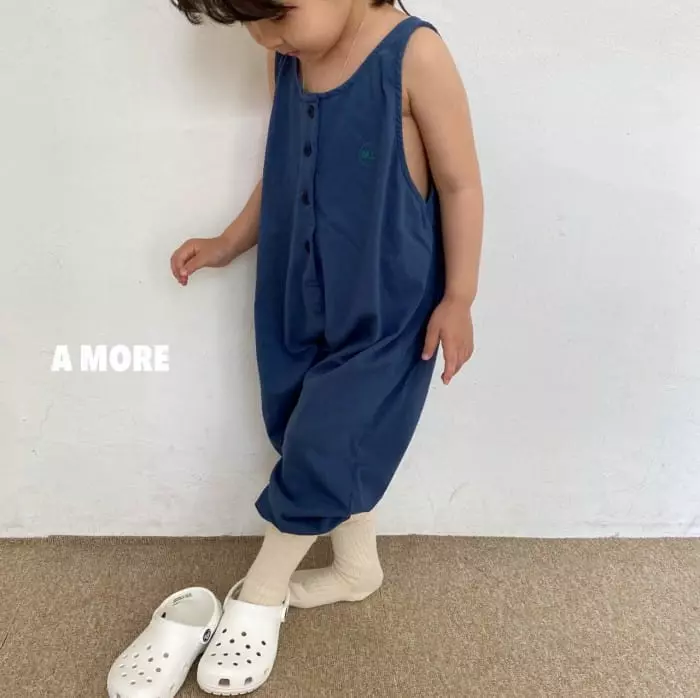 Amore - Korean Children Fashion - #childrensboutique - Circle Overalls - 3