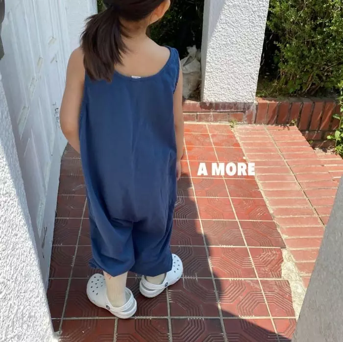 Amore - Korean Children Fashion - #childrensboutique - Circle Overalls - 4