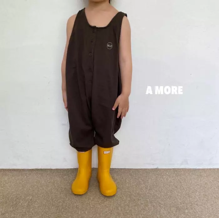 Amore - Korean Children Fashion - #kidsshorts - Circle Overalls - 7