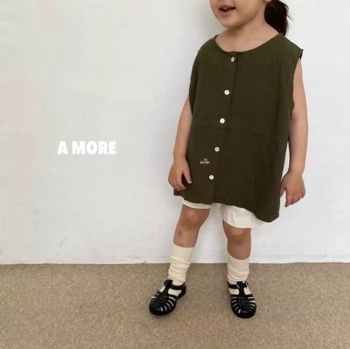 Amore - Korean Children Fashion - #magicofchildhood - Heart Sleeveless - 4